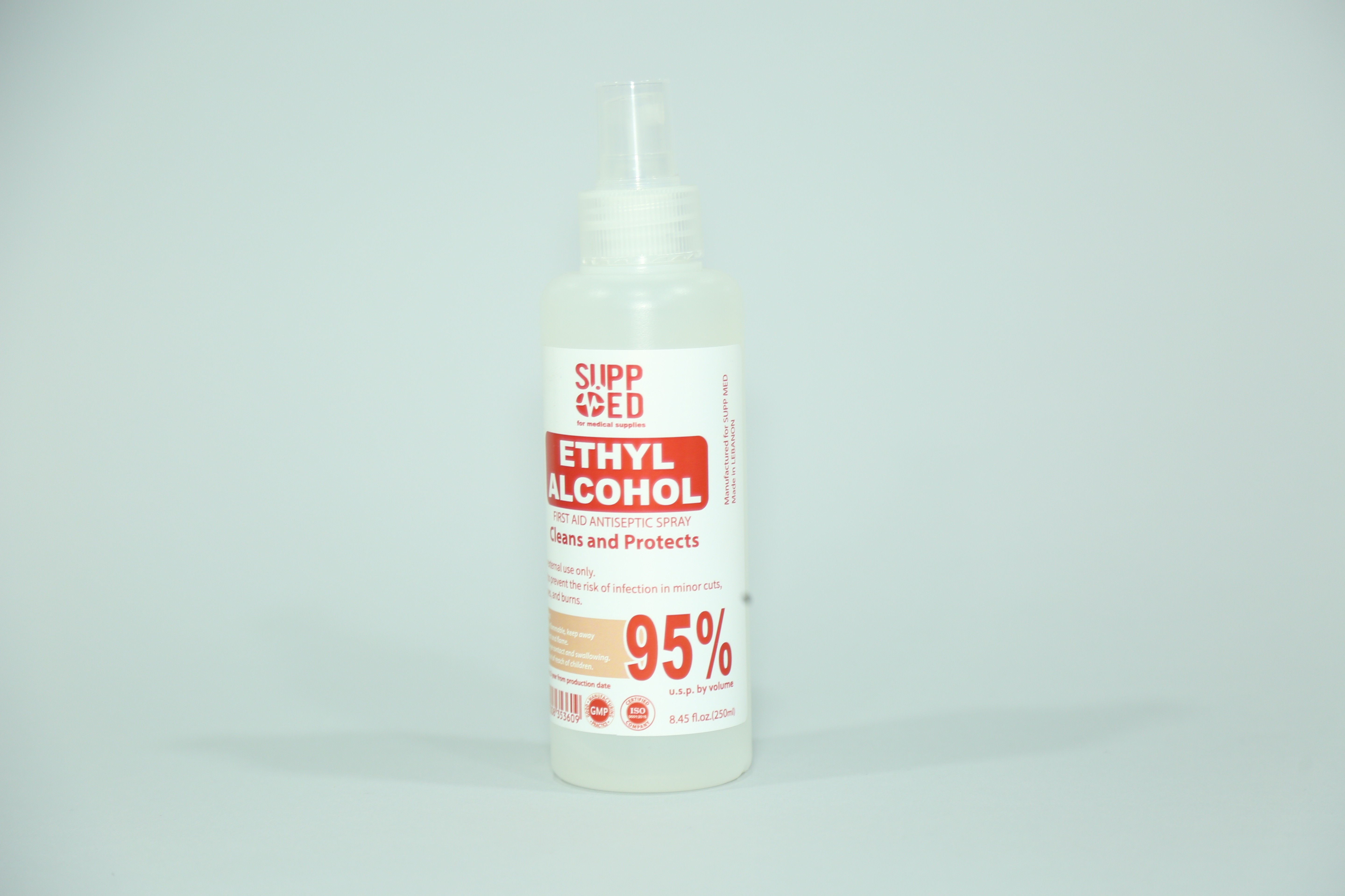 SUPP-MED ALCOHOL SPRAY 95%