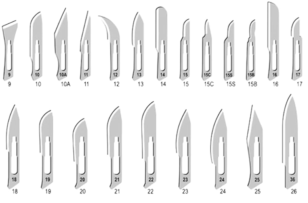 BLADES CARBON STEEL#10/BOX OF 100
