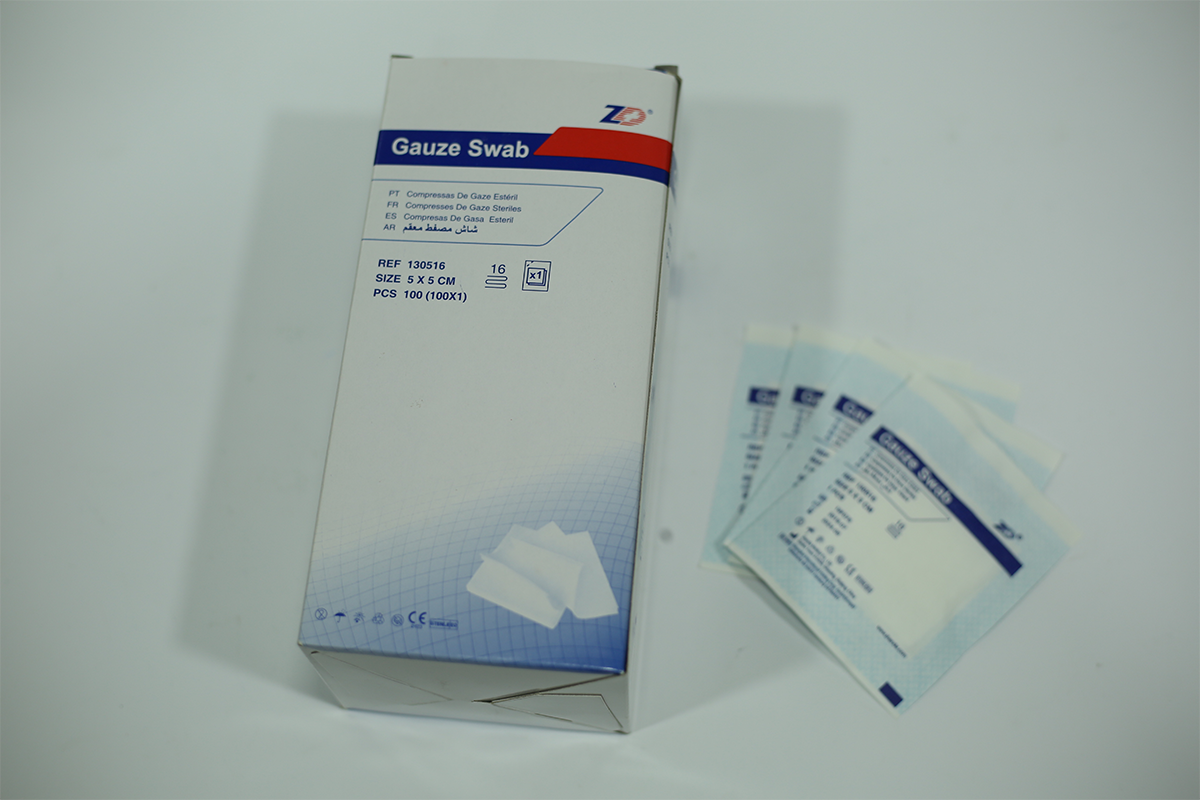COMPRESS 10×10CM 16PLY PACKET OF 100 PCS