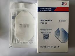 ZD-FILM DRESSING/TEGADERM TRANSP. 6×7CM / PKT OF 100 PCS