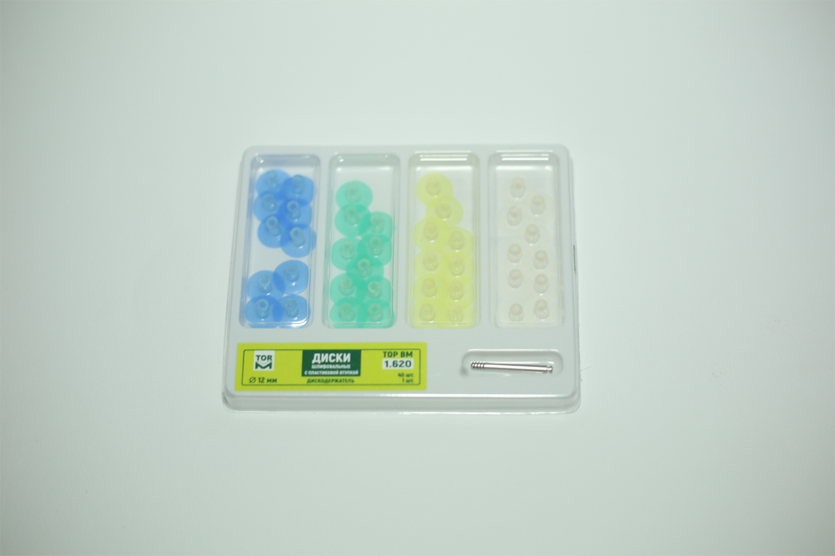 SOFLEX DISK WITH MONDREL- 40 PCS