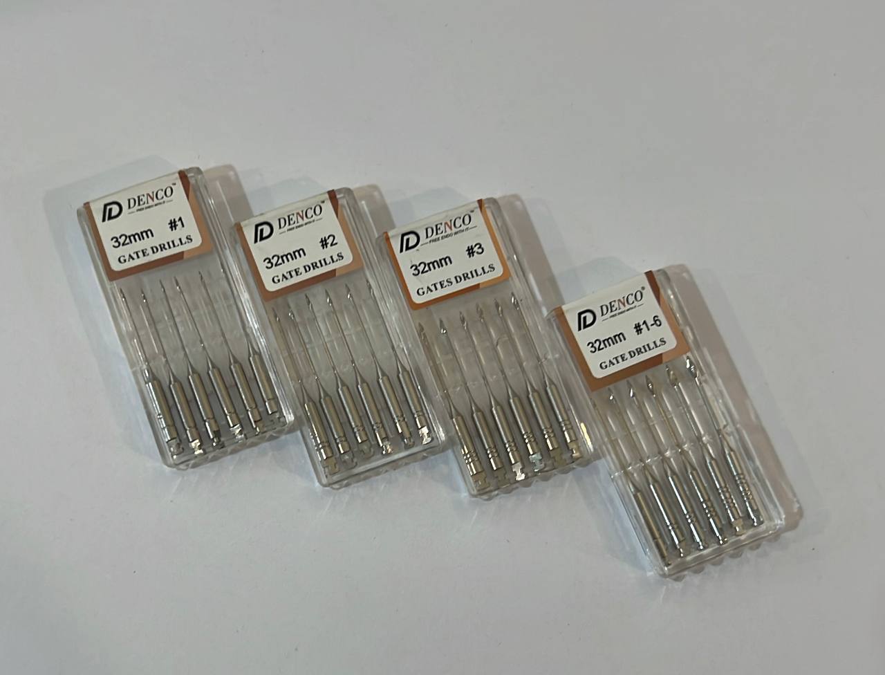 GATES DRILLS 1 PKT OF 6 PCS