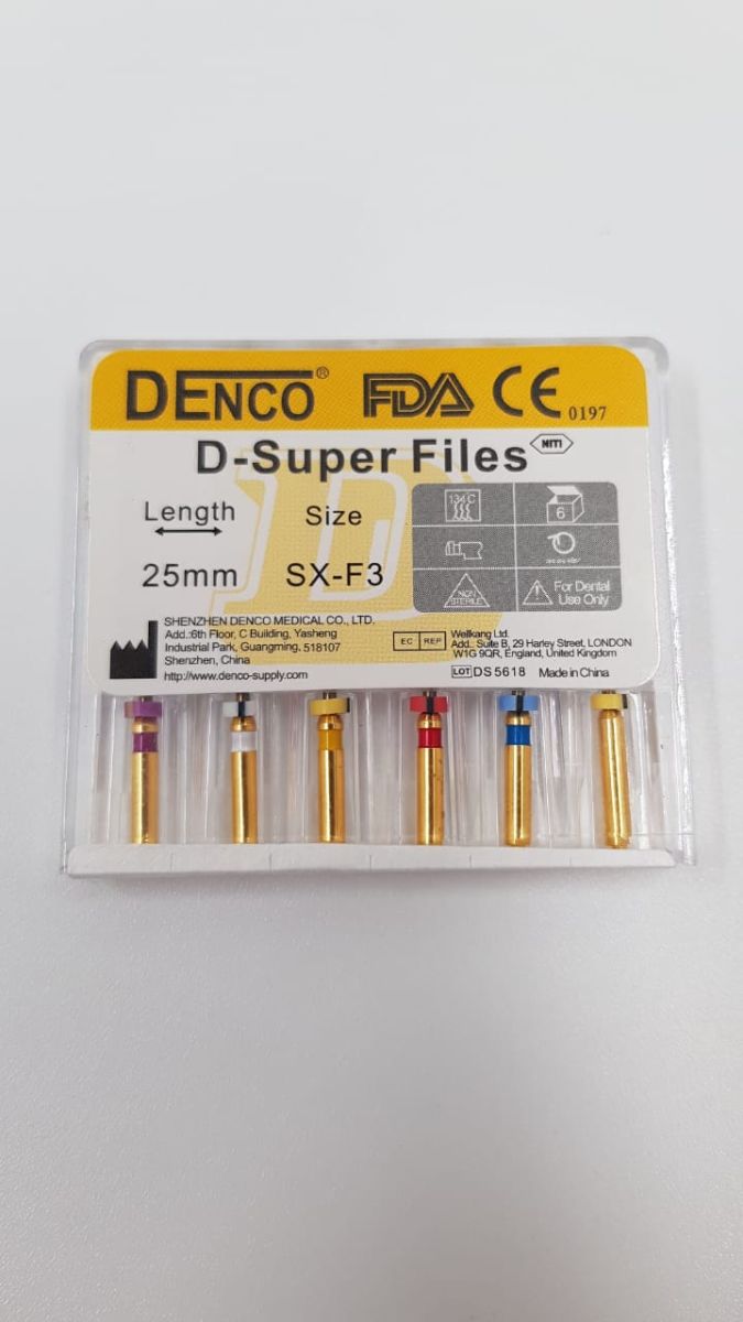ROTARY FILES ASSORTED 06/25ML  D-SUPER