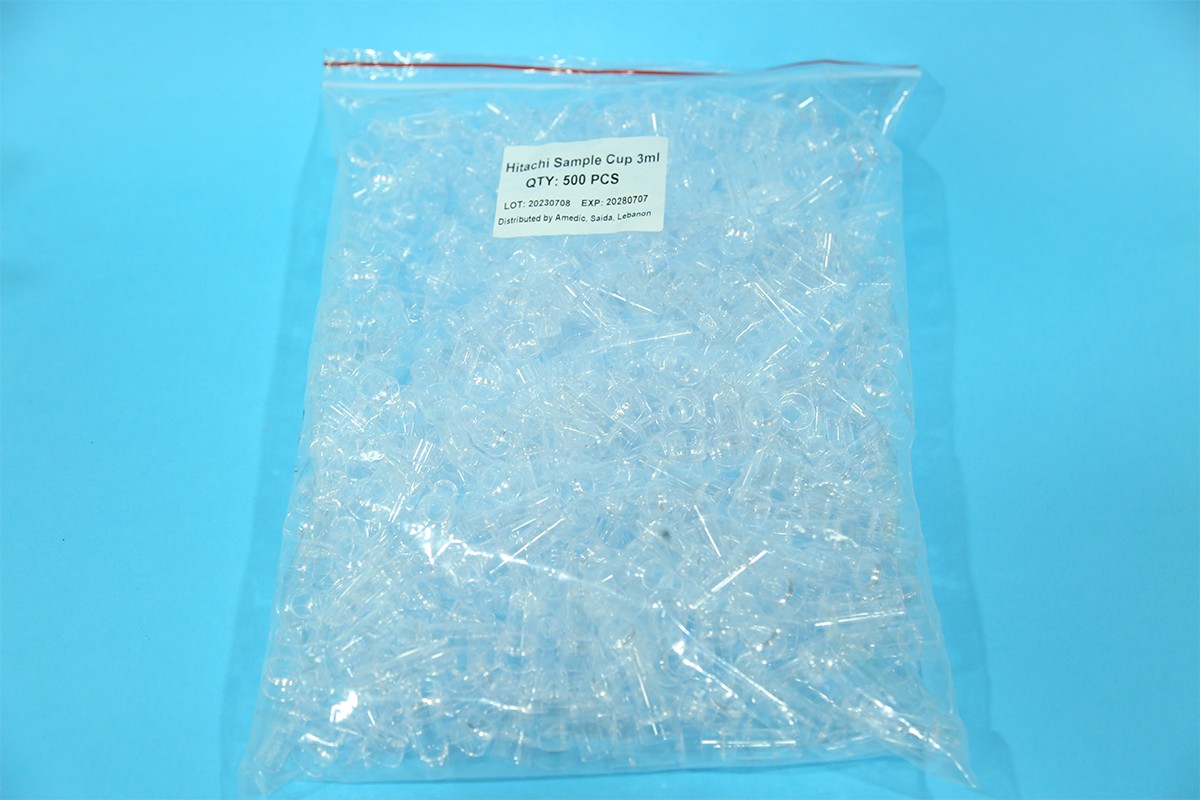 SAMPLE CUPS 3ML 500 PIECES 